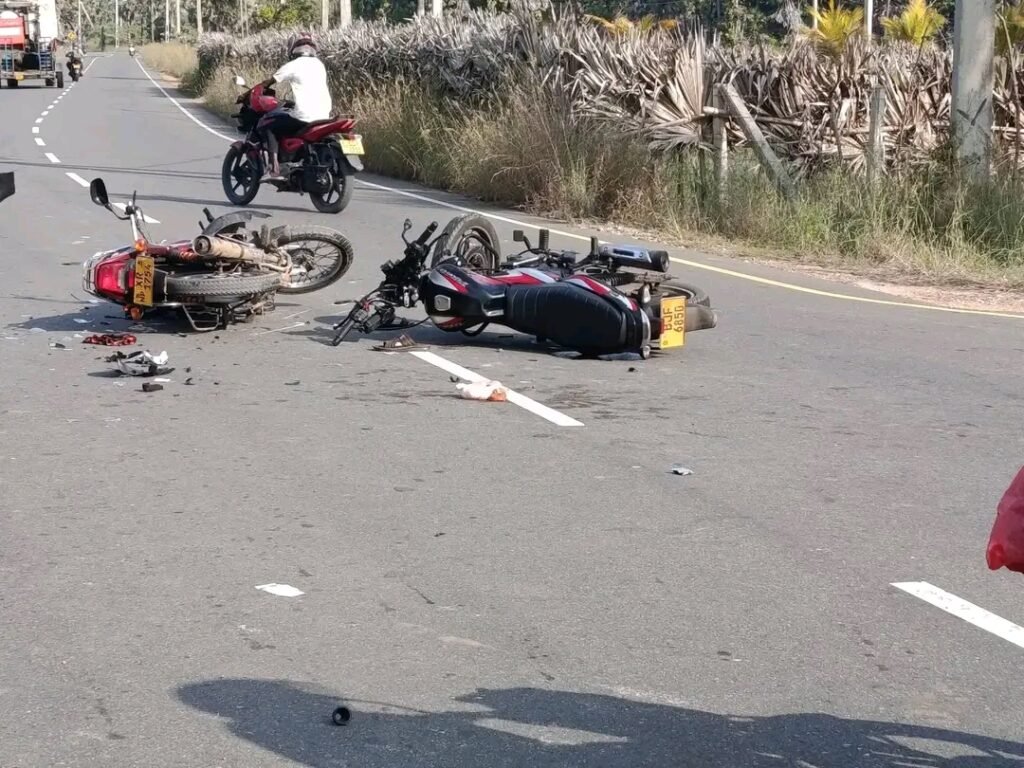 யாழ் குடத்தனை பகுதியில் இடம்பெற்ற கோர விபத்து..!