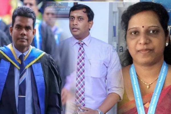 யாழ். பல்கலைக்கழக சிரேஷ்ட விரிவுரையாளர்கள் மூவர் பேராசிரியர்களாகப் பதவி உயர்வு