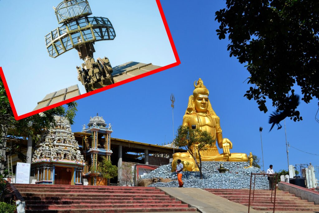 திருக்கோணேச்சர வளாகத்தில் இலங்கை விமானப்படை றேடார்!!