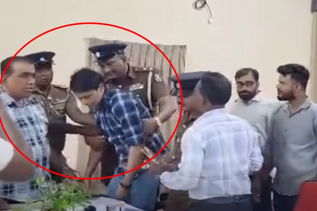 கிளிநொச்சி ஒருங்கிணைப்பு குழு கூட்டத்தில் ஏற்பட்ட குழப்பம் – வெளியேற்றப்பட்ட அர்ச்சுனா எம். பி!!